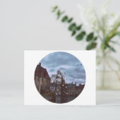 Carte Postale Bruge bleue (Debout devant)