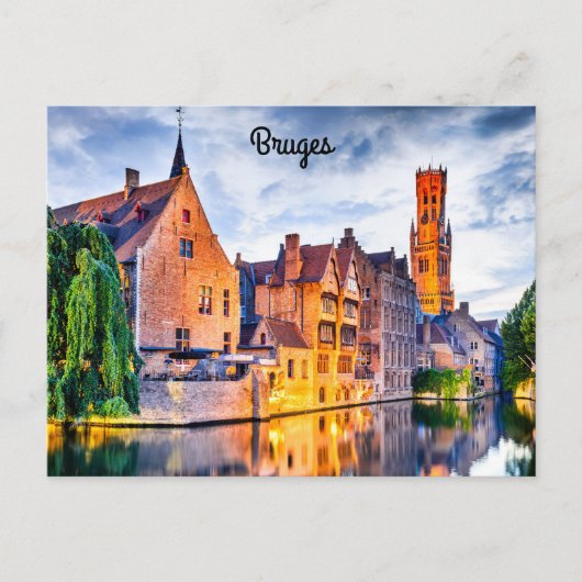 Carte Postale Bruges (Devant)