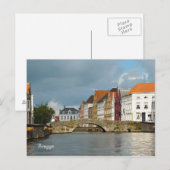 Carte Postale Bruges, Belgique (Devant / Derrière)