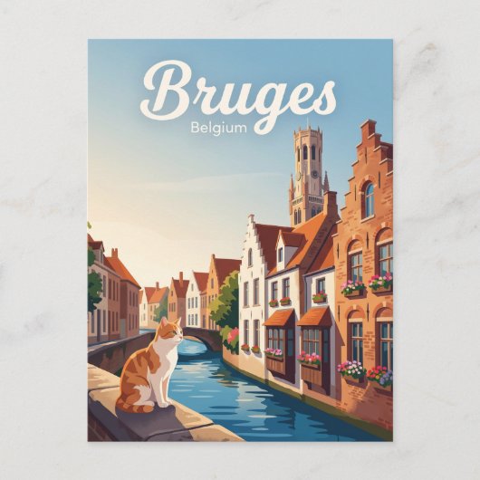 Carte Postale Bruges Belgique (Devant)