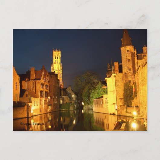 Carte Postale Brugge (Bruges), Belgique (Devant)