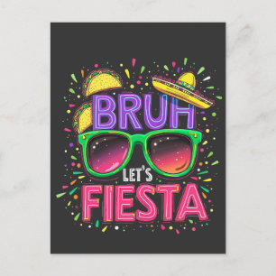 Carte Postale Bruh, Fiesta Cinco De Mayo Culture mexicaine
