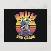 CARTE POSTALE BRUH, JE SUIS EN 2E ANNÉE (Devant)