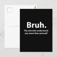 Bruh Typographie Bruh