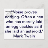 Carte Postale Bruit (Devant)