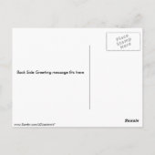 Carte Postale Bruit de baleines à bosse (luges de queue)/Éclaira (Dos)