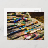 CARTE POSTALE BRUITS DE PEINTURE (Devant / Derrière)