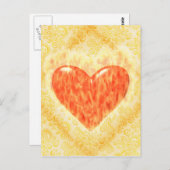 Carte Postale Brûlure (Devant / Derrière)