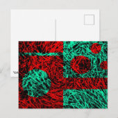 Carte Postale "Brûlure d'herbe" (Devant / Derrière)