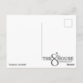 Carte Postale "Brûlure d'herbe" (Dos)