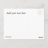 Carte Postale Brume de montagne d'homme et de chien (Dos)