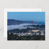 Carte Postale Brume de San Francisco (Devant / Derrière)