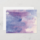 Carte Postale Brume pourpre II (Devant / Derrière)