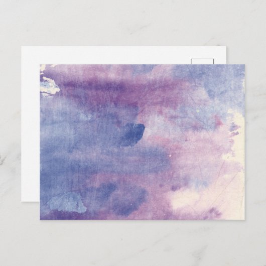 Carte Postale Brume pourpre II (Devant / Derrière)