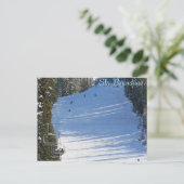 Carte Postale Brundage de ski, McCall, Idaho (Debout devant)