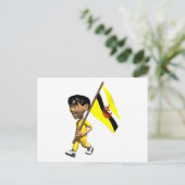 Carte Postale Brunei 3D (Debout devant)