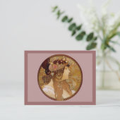 Carte Postale Brunette byzantine, 1897 (Debout devant)