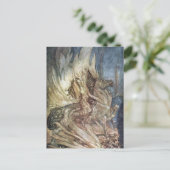 Carte Postale Brünnhilde et le bûcher funéraire de Siegfried (Debout devant)