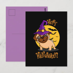 Carte Postale Bruno the Witchy French Bulldog