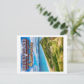 CARTE POSTALE BRUNY ISLAND - TASMANIE AUSTRALIE (Debout devant)