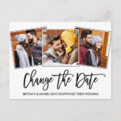 Carte Postale Brush Script Modifier La Photo Date 3 (Devant)