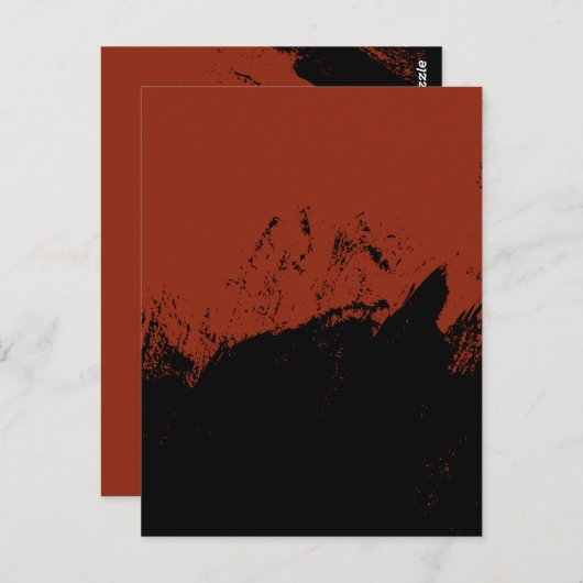 Carte Postale Brushstroke 7 (Devant / Derrière)