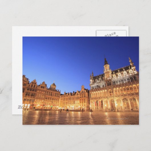 Carte Postale Brussels (Devant / Derrière)