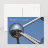 Carte postale Brussels Atomium (Devant / Derrière)