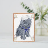 Carte Postale Brussels Griffon Sailor (Debout devant)