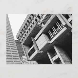 Carte Postale Brutaliste de Boston