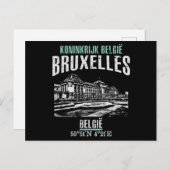 Carte Postale Bruxelles (Devant / Derrière)