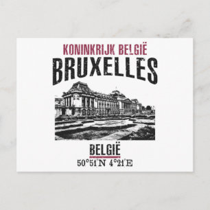 Carte Postale Bruxelles