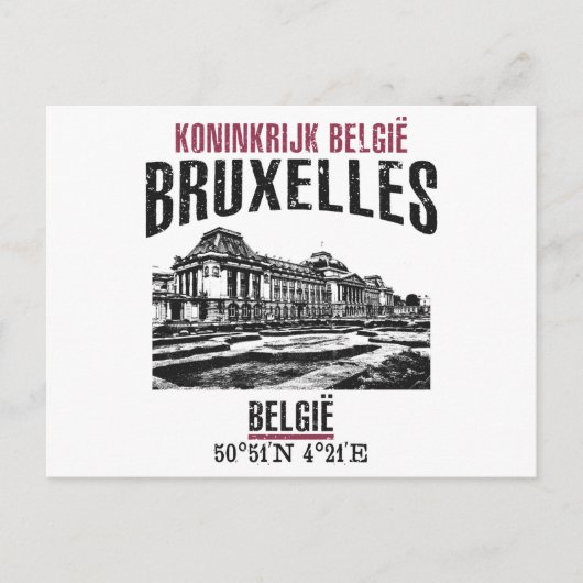 Carte Postale Bruxelles (Devant)