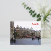 Carte Postale Bruxelles (Debout devant)