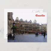 Carte Postale Bruxelles (Devant / Derrière)