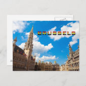 Carte Postale Bruxelles 01D (Devant / Derrière)