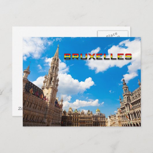 Carte Postale Bruxelles 01E (Devant / Derrière)