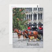 Carte Postale Bruxelles Belgique (Devant / Derrière)