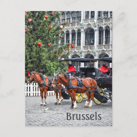 Carte Postale Bruxelles Belgique (Devant)