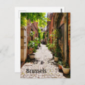 Carte Postale Bruxelles, Belgique (Devant / Derrière)