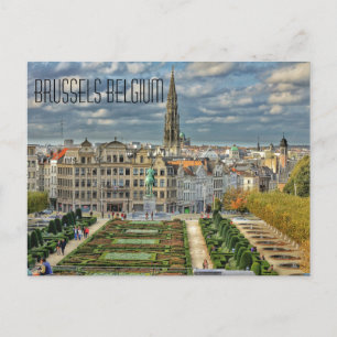 Carte Postale Bruxelles, Belgique