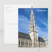 Carte Postale Bruxelles Belgique Grand Place (Devant / Derrière)