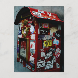 Carte Postale Bruxelles : Boîte à cocher ou boîte aux lettres ?