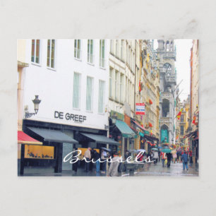 Carte Postale Bruxelles Carré du marché Quartier Latin