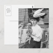 Carte Postale Bruxelles Griffon, début des années 1900 (Devant / Derrière)