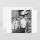 Carte Postale Bruxelles Griffon, début des années 1900 (Devant / Derrière)