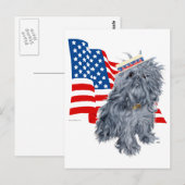 Carte Postale Bruxelles Griffon Patriotique (Devant / Derrière)