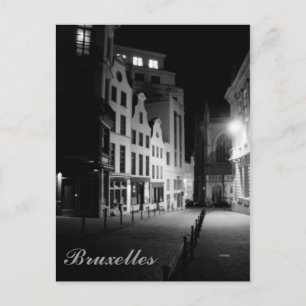 Carte Postale Bruxelles par nuit