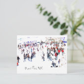 Carte Postale Bryant Park, New York, (Debout devant)