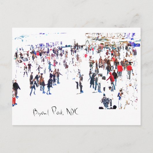 Carte Postale Bryant Park, New York, (Devant)